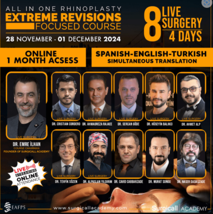 surgicallacademy Extreme Revisions Focused Course All Lectures + 8 Live Surgeries  ( SPANISH LANGUAGE )